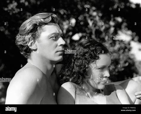 Johnny Weissmuller And Maureen Osullivan Tarzan And His Mate 1934 Mgm File Reference 31316