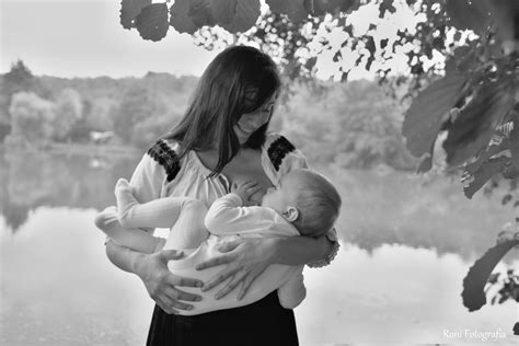 Maternity Black And White Breastfeeding Love Smile Folklore Lake Breastfeeding Photos