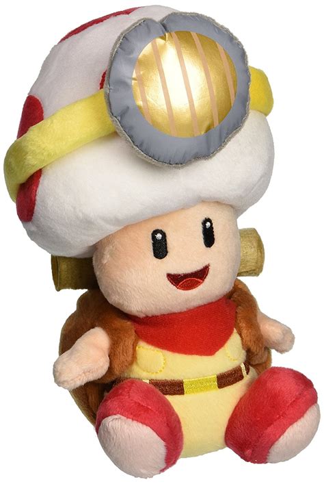 Toy Super Mario Plush Captain Toad Sitting 7 Nintendo