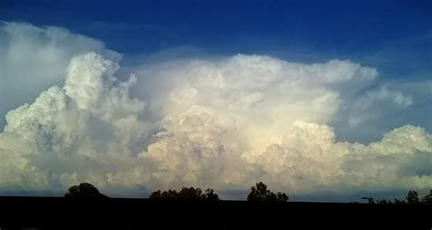 Towering Cumulonimbus Clouds Over Phoenix Az On A Hot And Humid August