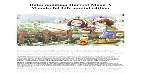 Check spelling or type a new query. Cara Mendapatkan Uang Banyak Di Harvest Moon A Wonderful ...