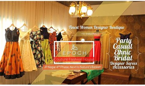 Epoch Bridal Saree Couture Fashion Designing Women Boutique House