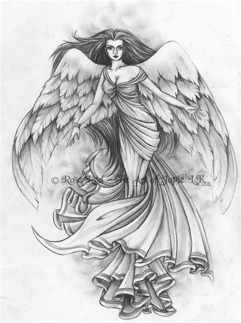 Angel Tattoo Design By Laiyla On DeviantArt