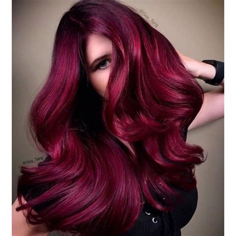 Guy Tangs Deep Cranberry In 2020 Bold Hair Color Cool