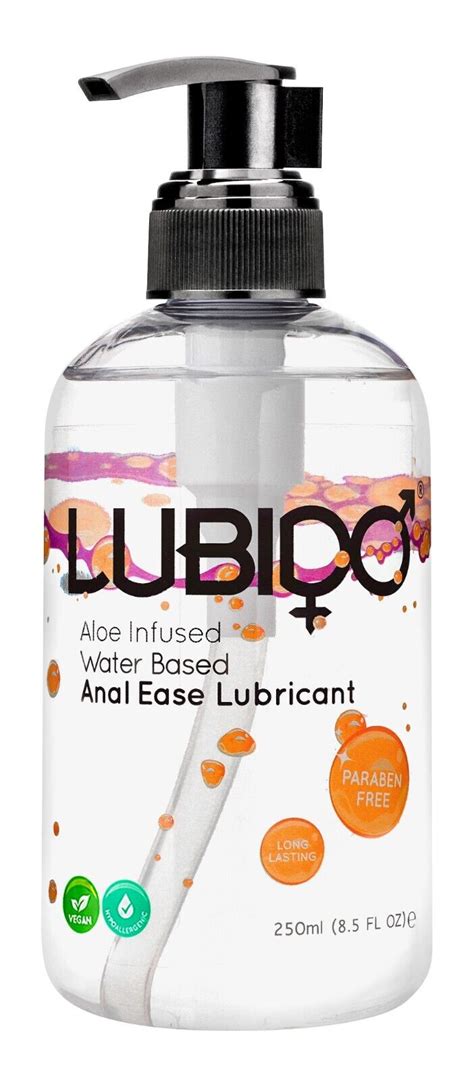anal lube relaxing water based lubricant soothing lubido bum sex super slik gel ebay
