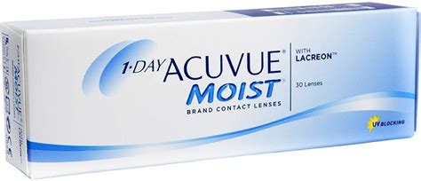 1 Day Acuvue Moist Contacts 30 Lens Pack
