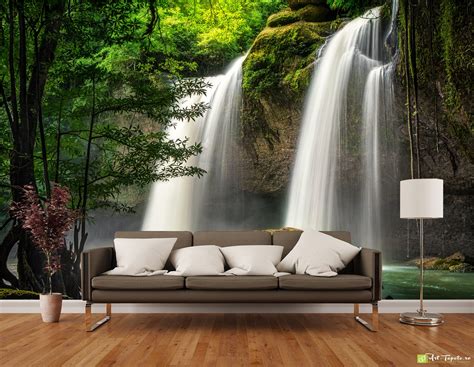 Nature Wallpaper & Wall Murals - Park, Waterfall_4 | Fototapet.art
