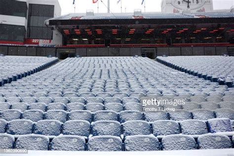 Ralph Wilson Stadium Snow Photos And Premium High Res Pictures Getty