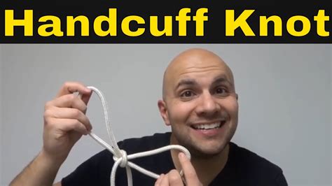 Easy Handcuff Knot Tutorial Make Rope Handcuffs Youtube