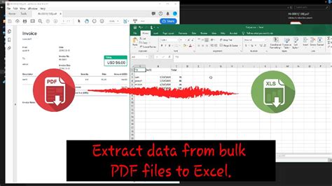 How To Automatically Extract Data From Bulk Pdfs To Excel Youtube