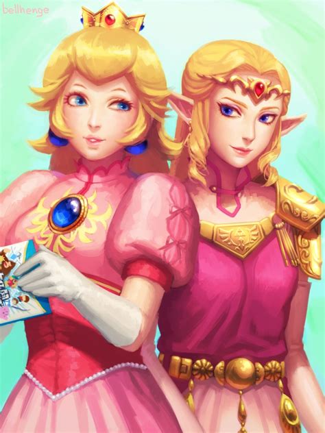 Bellhenge — Princess Peach And Princess Zelda Super Smash Smash