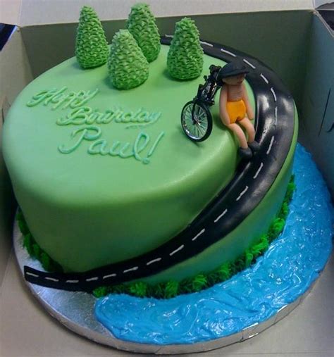Personalised acrylic mountain bike off road bicycle cake topper decoration. BradyCakes: Bicycle Cake