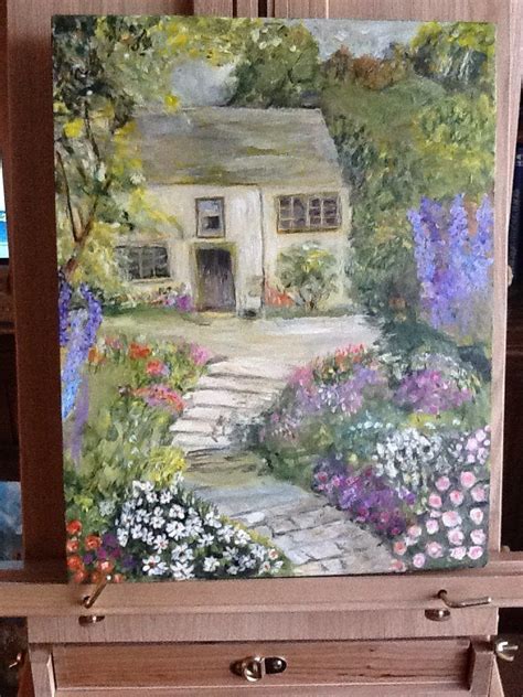 French Cottage Romanticism Artists Art Painting