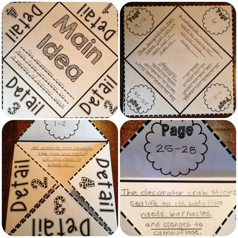 Crystals Classroom Reading Foldables Reading Foldables Reading