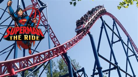 Superman The Ride At Six Flags New England Epic Off Ride Pov