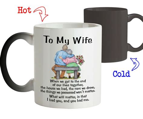 Best romantic gift ideas in 2021 curated by gift experts. Magic Mug Romantic Love Gift for Wife The matter is I had ...
