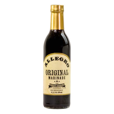Allegro Original Marinade 127 Oz Bottle Nassau Candy