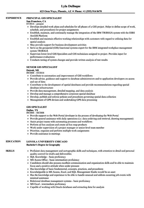 104 open jobs for entry level user experience research. GIS Specialist Resume Samples | Velvet Jobs