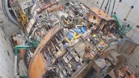 Watch Seattle Tunnel Machine Bertha Disassembly Completed
