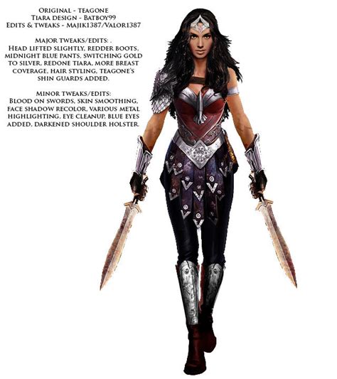 Teagone Wonder Woman Concept Art Edit By Valor1387 On Deviantart
