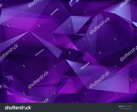 3d Abstract Violet Purple Crystal Background Stock Photo 151491533