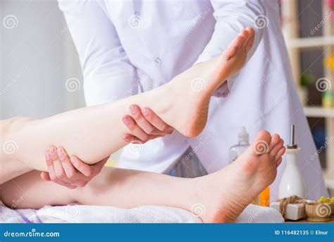 The Foot Massage In Medical Spa Stock Image Image Of Pampering Relaxation 116482135