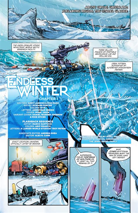 Review Justice League Endless Winter Special 1 Deep Freeze Geekdad