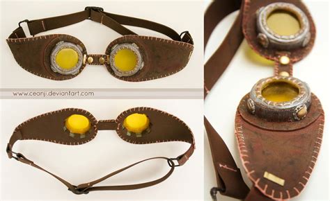 Steampunk Goggles By Ceanji On Deviantart