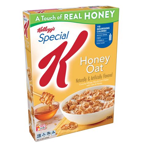 Kelloggs Special K Oats And Honey Breakfast Cereal 131 Oz