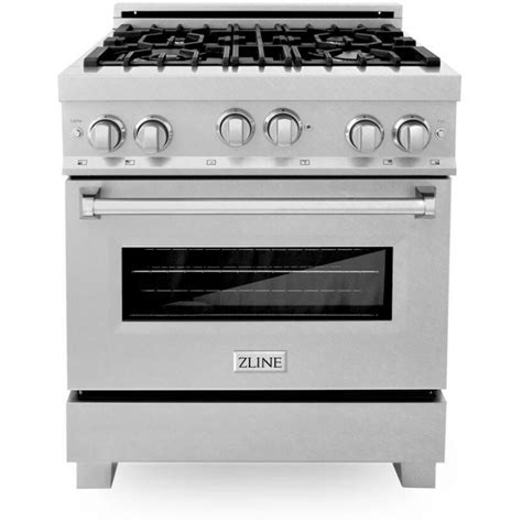 Zline Rgs 30 30 Inch Freestanding Professional Gas Range With 4 Sealed