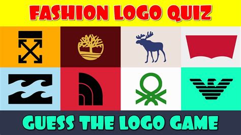 Logo Quiz Fashion Answers