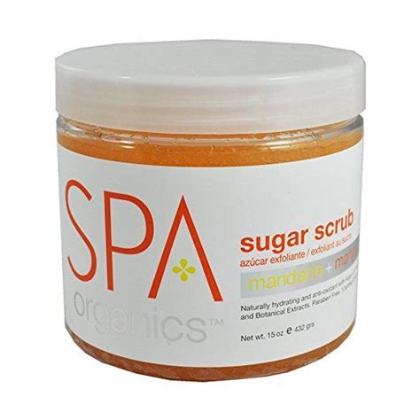 bcl spa mandarin and mango sugar scrub 16 ounce mandarin mango sugar