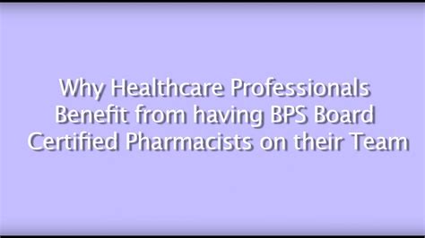 The Benefits To Healthcare Professionals Of Having Bps Board Certified