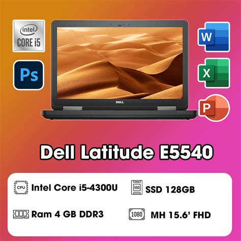 Laptop Dell Latitude E5540 Intel Core I5 4300u Ram 4gb Ssd 128gb 15