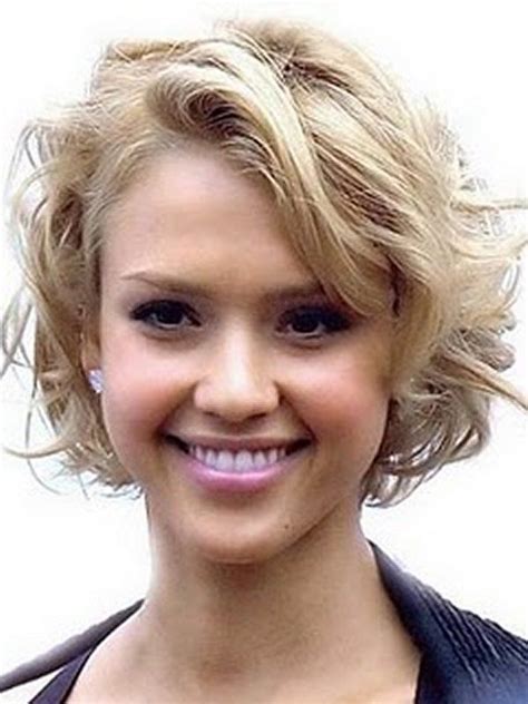 Simple Hairstyles For Short Curly Hair Short Wavy Hairstyles For Women