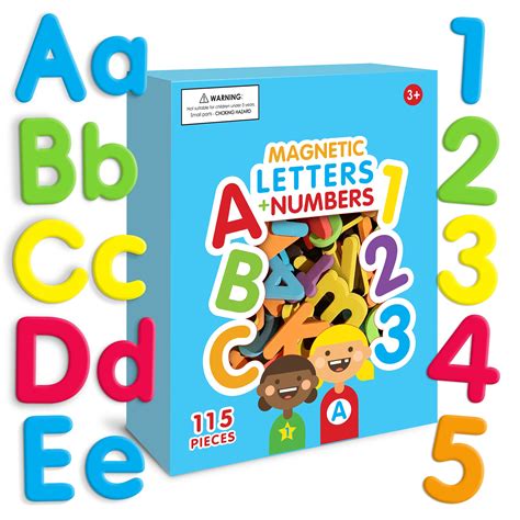 Buy Curious Columbus Magnetic Letters And Numbers For Toddlers
