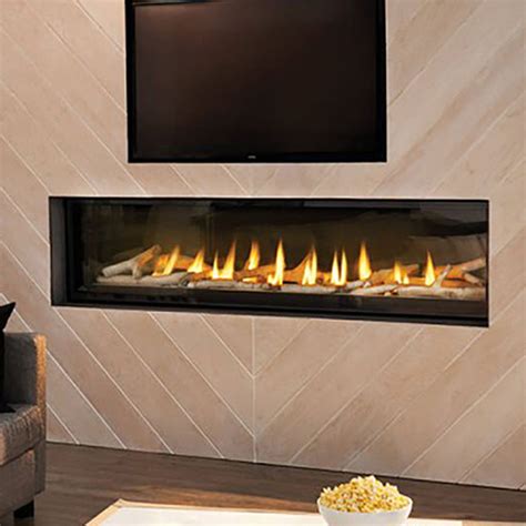 Direct Vent Linear Gas Fireplace Linear Gas Fireplace Embers Living