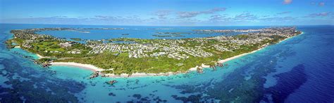 Aerial View Of Bermuda Island Photograph By Yujie Chen