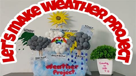 Weather Project L Weather Activity L Science Project Youtube