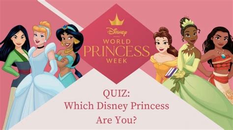 quiz world princess week which disney princess are you disney parks blog