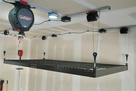 Garage Smart 4 X 8 Platform Lifter In 2023 Overhead Garage Storage
