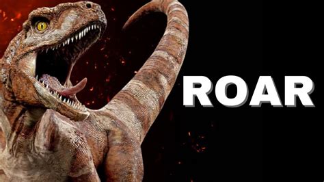 Atrociraptor Roar Jurassic World Dominion Not Official Youtube