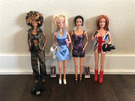 Spice Girls Vintage Doll Set Complete Of 5 Barbie