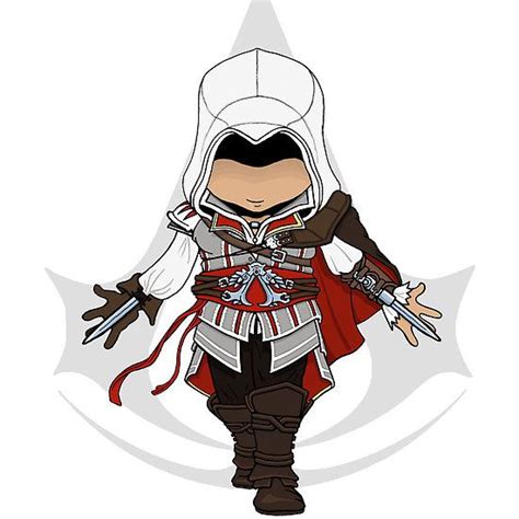 Assassin S Creed Ezio Chibi Assassins Creed Assassins Creed