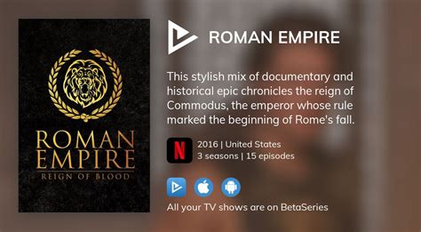 Where To Watch Roman Empire Tv Series Streaming Online