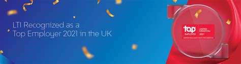 LTI recognized as Top Employer 2021 in UK