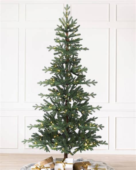 Casual Balsam Artificial Christmas Trees 4 Ft White Tree With Lights