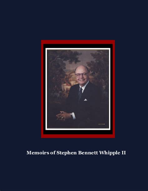 The Memoirs Of Stephen Bennett Whipple I Book 498587