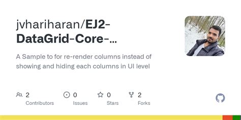 GitHub Jvhariharan EJ2 DataGrid Core ColumnChooser A Sample To For