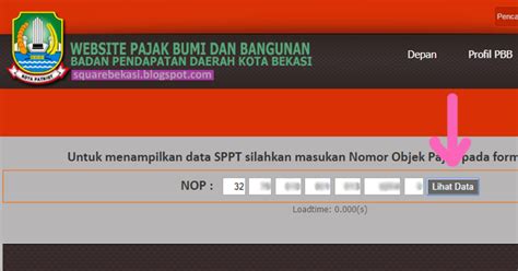 Di bawah kerajaan pakatan harapan, ia diteruskan. Square Bekasi: Cek PBB Bekasi Online
